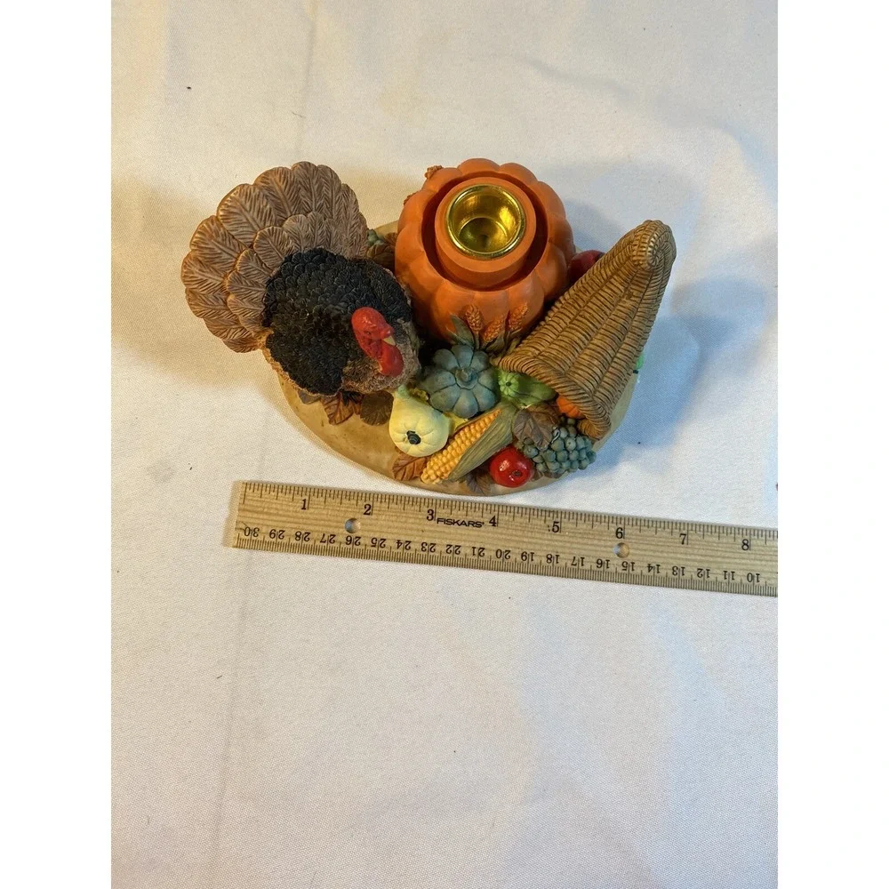 3 piece harvest candle holder table decor HCC